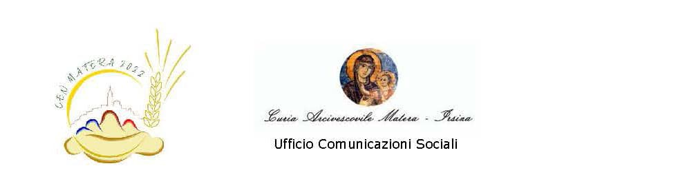 100 delegati delle Diocesi italiane riuniti a Matera dal 10 al 12 marzo