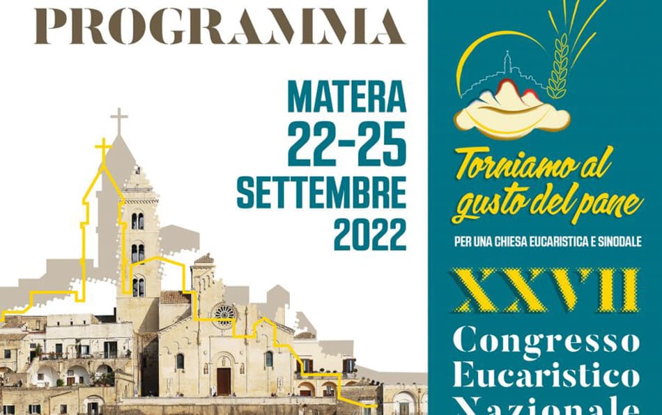 Programma del Congresso Eucaristico Nazionale