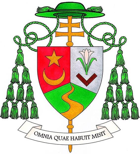 Stemma ufficiale di SER Mons Benoni Ambarus_S