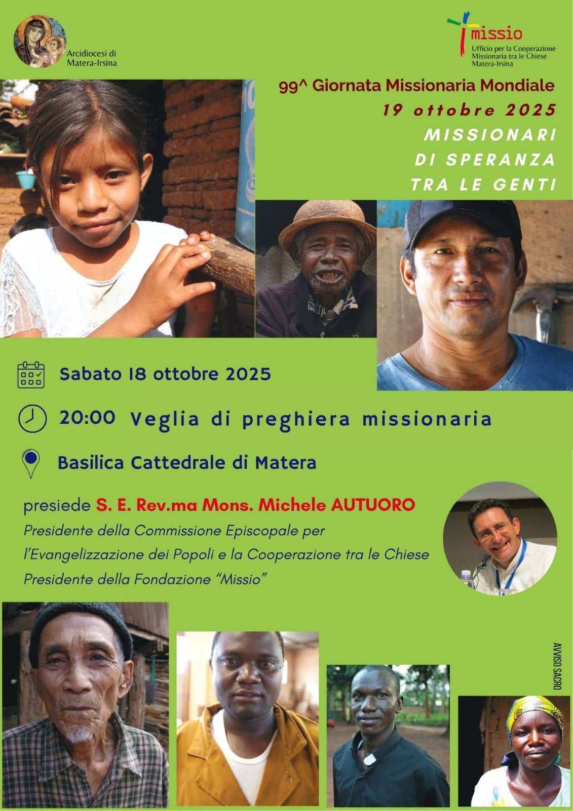 99 Giornata Missionaria Mondiale