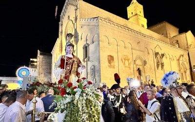 Omelia dellāArcivescovo nella Santa Messa in onore di S Eustachio Martire, Patrono di Matera, e familiari Martiri