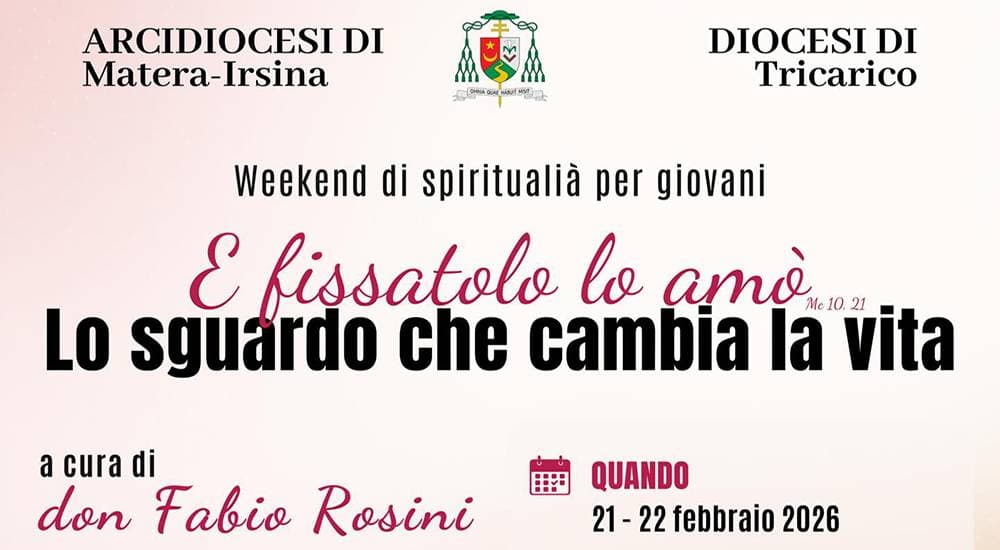 E fissatolo lo amo’… Lo sguardo che cambia la vita