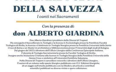 3° INCONTRO DI FORMAZIONE: cantare i segni della salvezza;