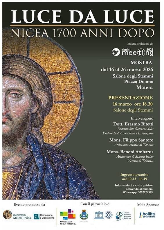 Locandina mostra Luce da Luce Matera_p