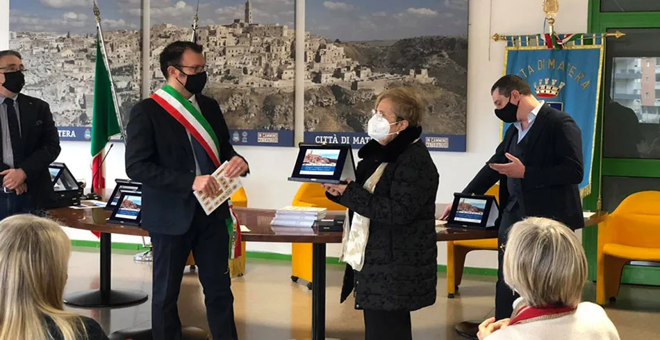 Premiazione alla Caritas Diocesana di Matera-Irsina