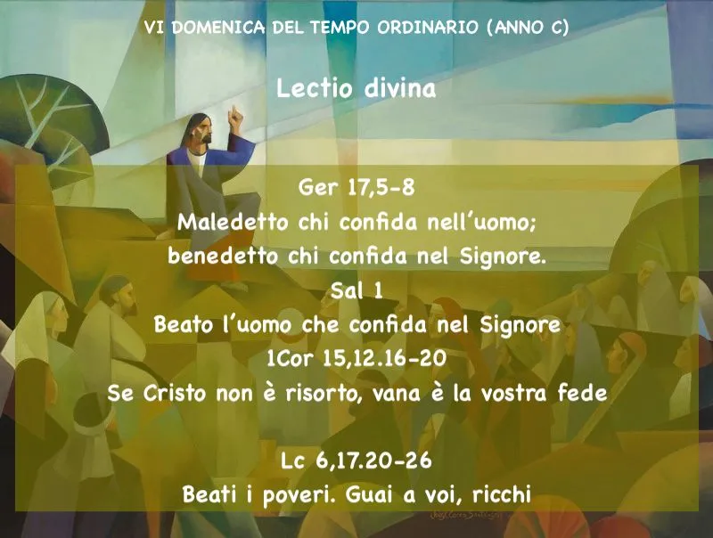 VI DOMENICA DEL TEMPO ORDINARIO (ANNO C) – Lectio Divina