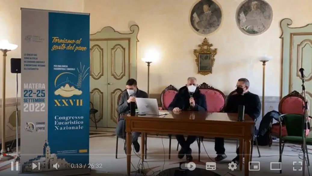 Conferenza stampa “Verso il XXVII Congresso Eucaristico Nazionale”