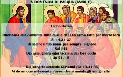 V DOMENICA DI PASQUA (ANNO C) – Lectio Divina