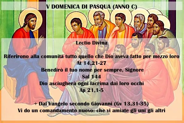 V DOMENICA DI PASQUA (ANNO C) – Lectio Divina￼