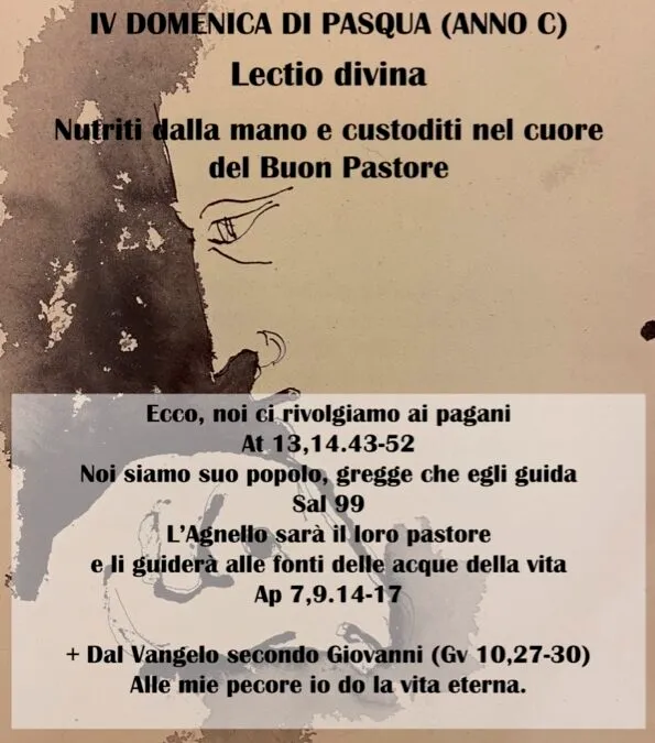 IV DOMENICA DI PASQUA (ANNO C) – Lectio Divina￼