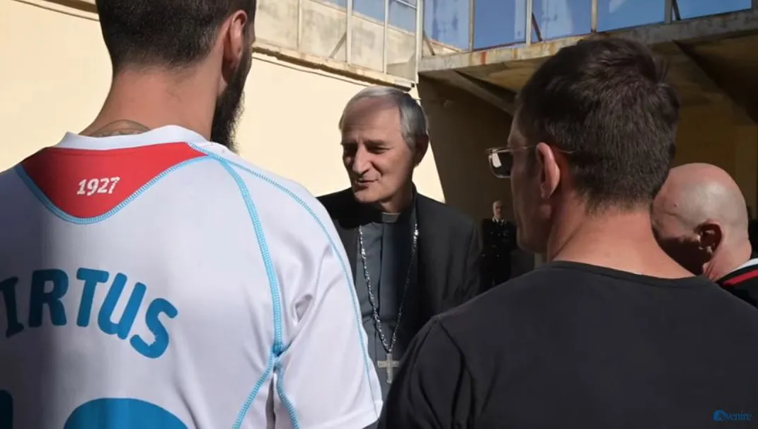 Il Presidente della CEI in visita alla Casa Circondariale di Matera