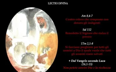XXV DOMENICA DEL TEMPO ORDINARIO (ANNO C) – Lectio Divina