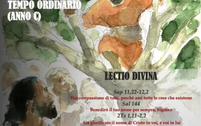 XXXI DOMENICA DEL TEMPO ORDINARIO (ANNO C) – LECTIO DIVINA