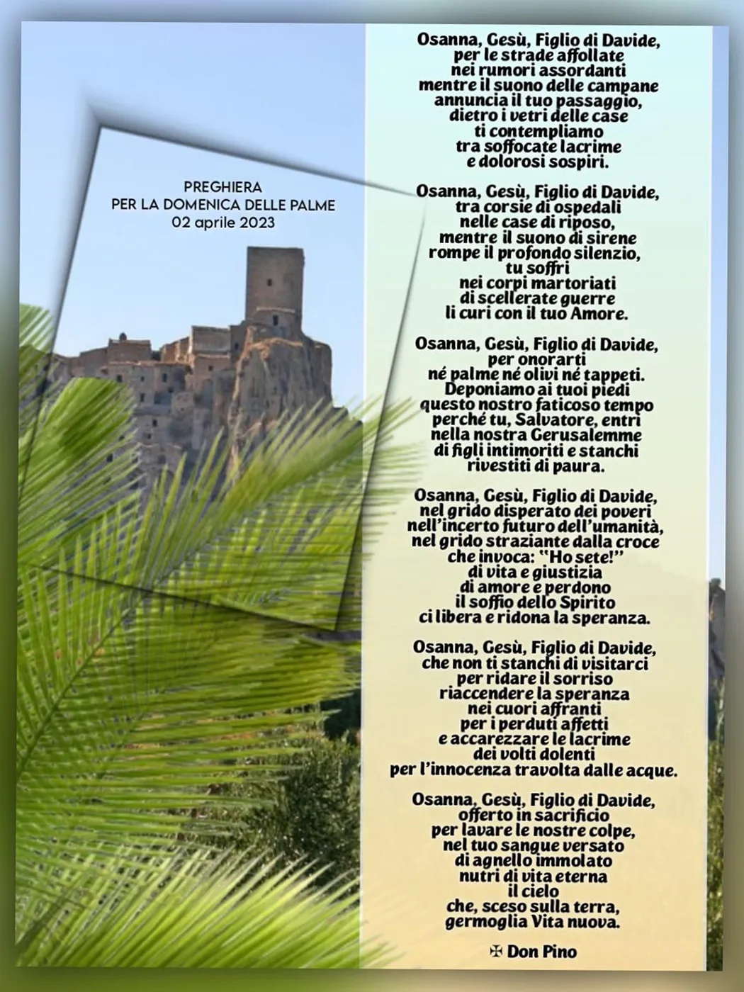 Domenica delle Palme 2023