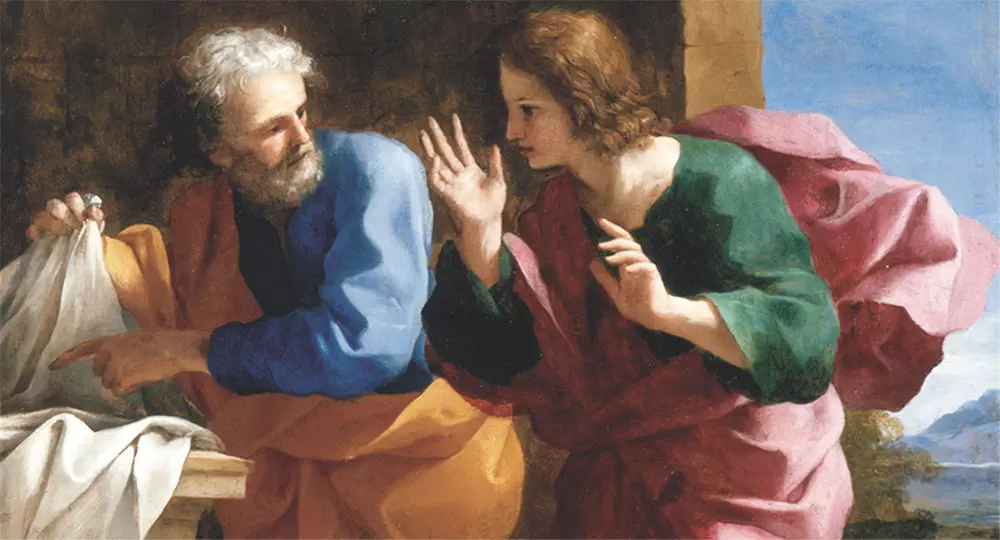 Pietro e Giovanni al sepolcro