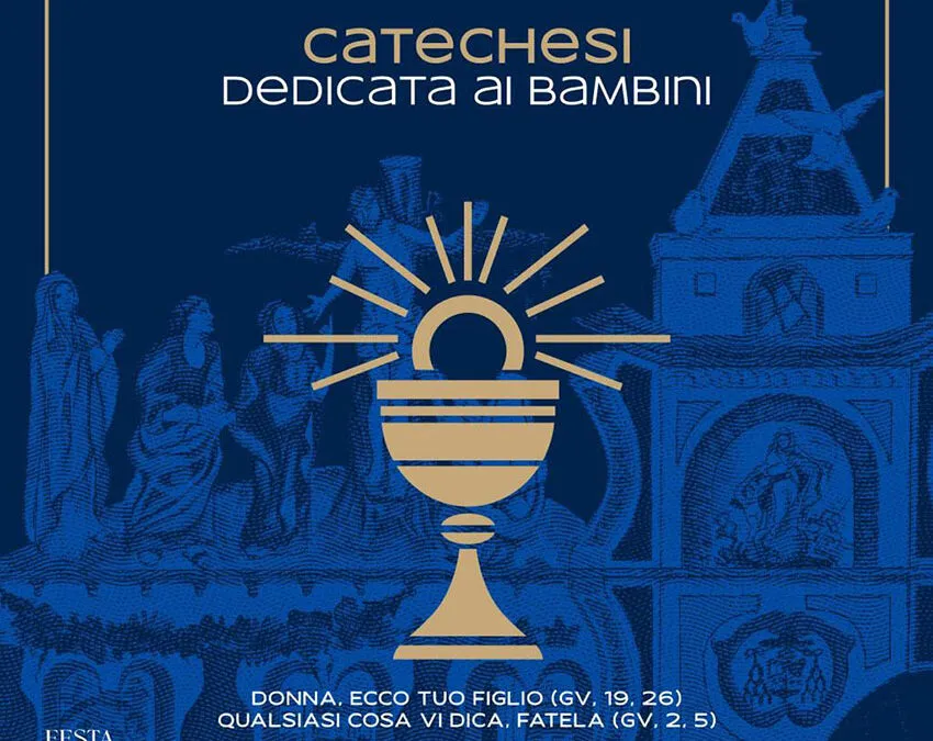 Incontro di catechesi presso la Fabbrica del Carro per i bambini della città di Matera che quest’anno riceveranno la prima comunione
