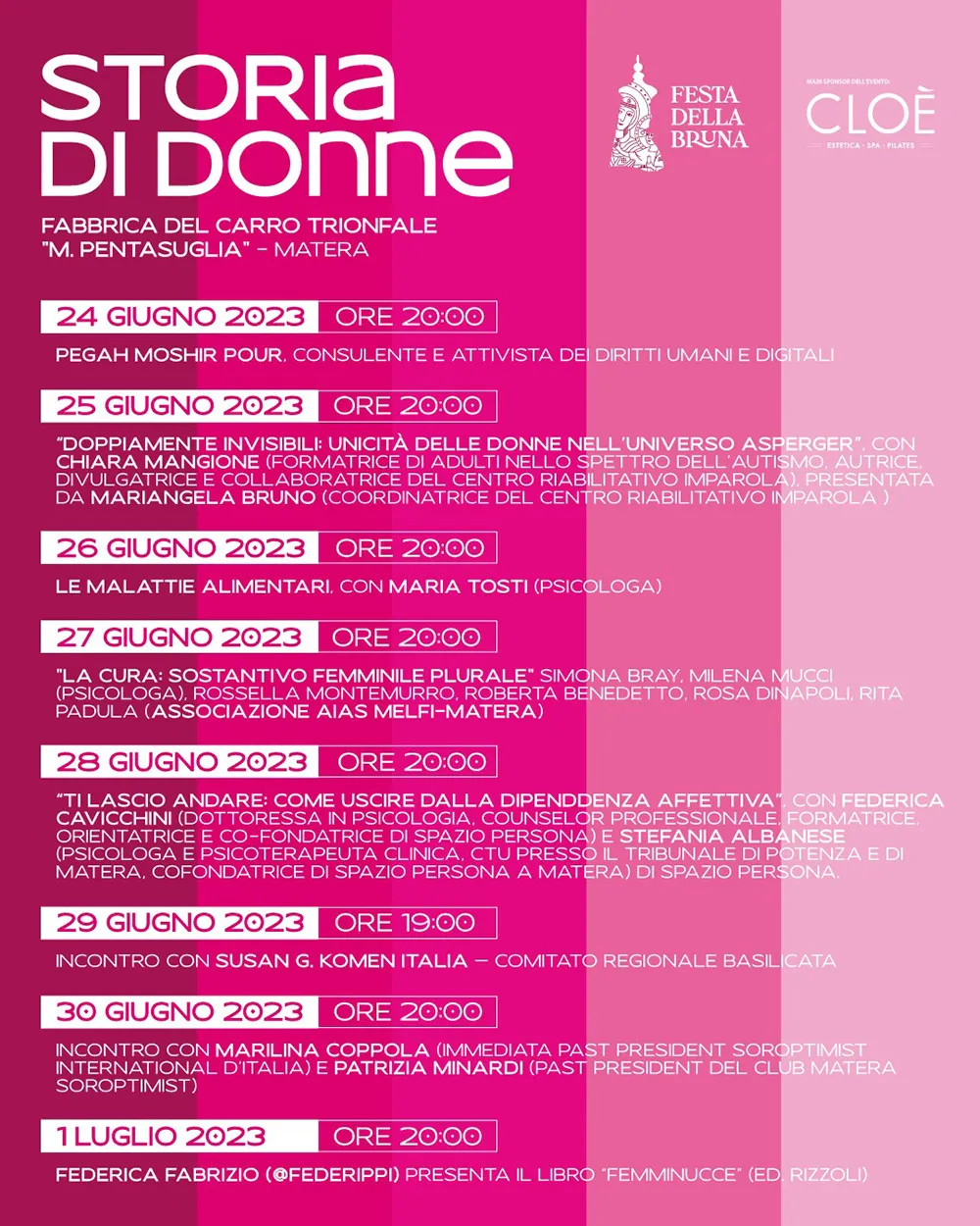 Locandina - Storie di donne
