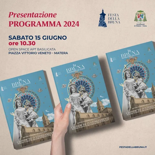 Presentazione Programma Festeggiamenti in onore di Maria SS. della Bruna