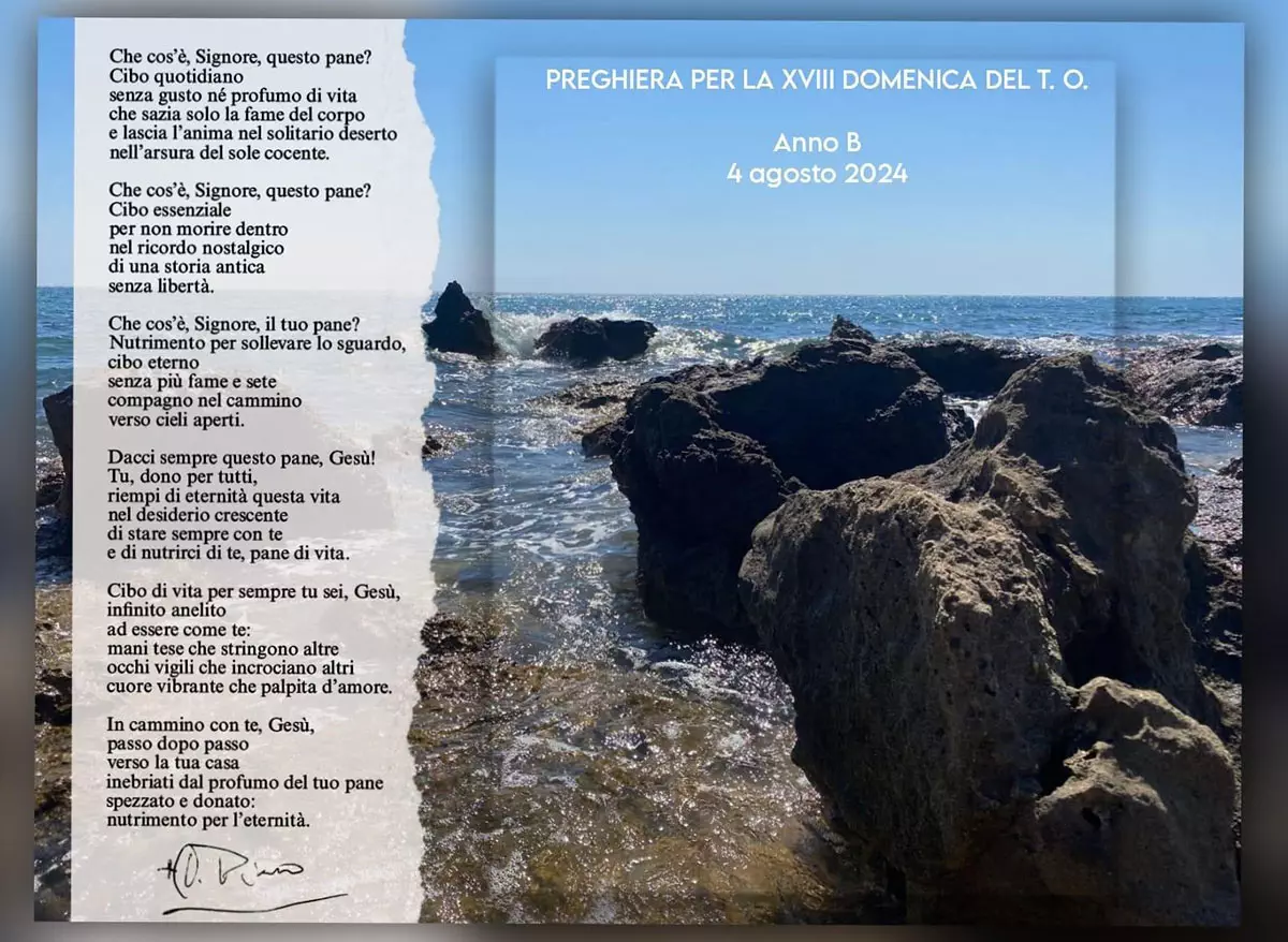 Preghiera per la XVIII Domenica del tempo ordinario 2024_