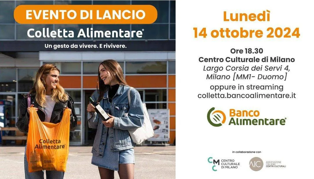 Presentazione della Giornata Nazionale della Colletta Alimentare 2024