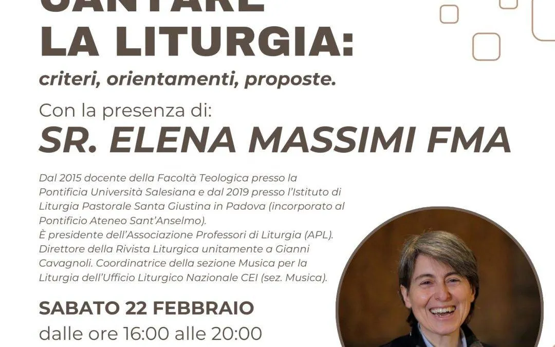 VIDEO E FILE SEMINARIO: CANTARE LA LITURGIA