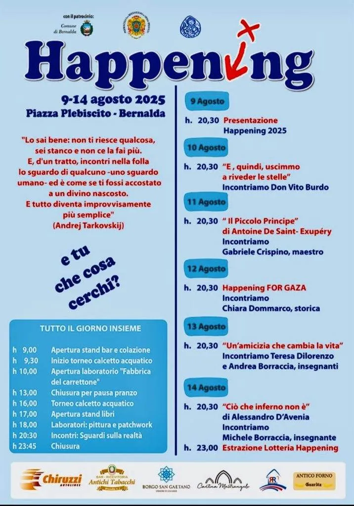 Locandina Happening 2025