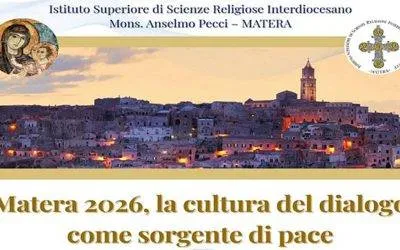 “Matera 2026, la cultura del dialogo come sorgente di pace”