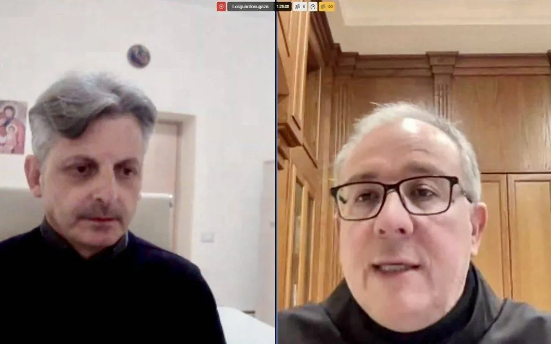 La testimonianza di fra Francesco Ielpo, Custode di Terra Santa, nell’incontro online con le diocesi  di Matera-Irsina e di Tricarico