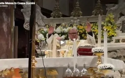 Omelia di S.E. l’Arcivescovo nella Santa Messa in Coena Domini