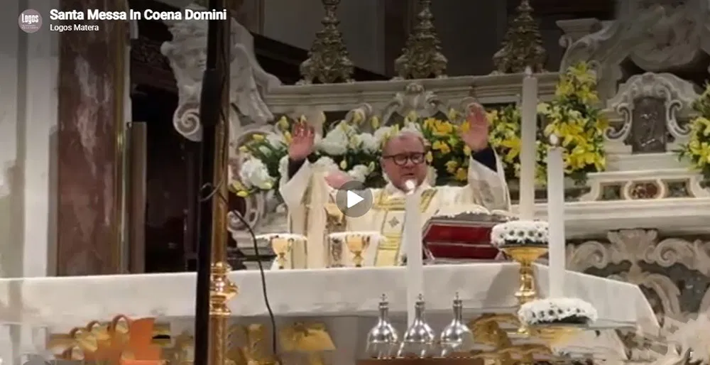 Omelia di S.E. l’Arcivescovo nella Santa Messa in Coena Domini